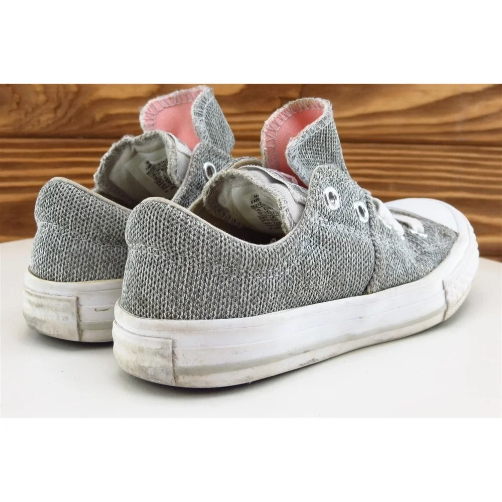 Converse Sneaker 12 Toddler Girls Gray Fabric‎ All Star Medium